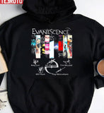 Evanescence Members Signatures Unisex Hoodie