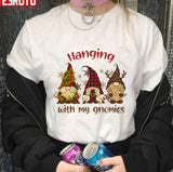 Hanging With My Gnomies Leopard Sublime Wild Unisex Sweatshirt