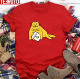 Fat Cat Says Hello Unisex T-Shirt