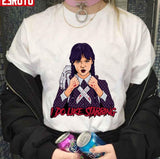 I Do Like Stabbing Bloody Scene Wednesday Addams Unisex T-Shirt