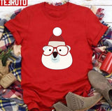 Hipster Polar Bear Christmas Unisex Sweatshirt