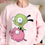 Gir Riding Pig Invader Zim Unisex Sweatshirt
