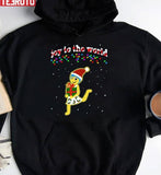 Christmas Joy To The World Inside Out Holiday Unisex Sweatshirt