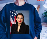Alexandria Ocasio Cortez AOC Portrait Unisex T-Shirt