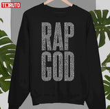 Eminem Rap God Lyrics Unisex Sweatshirt