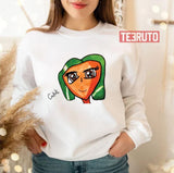 Green Haired Goddess Cutiemae Unisex T-Shirt