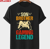 Grunge Son Brother Gaming Legend Unisex T-Shirt