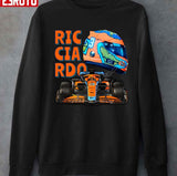 Formula 1 Daniel Ricciardo Helmet 2022 Of Mclaren Team Unisex T-Shirt