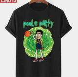 Green Slime Poole Party Jump Rick And Morty Unisex T-shirt