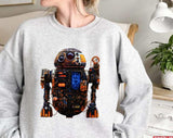 Anatomy Of An Astromech Droid 2 R1 D2 Unisex Sweatshirt
