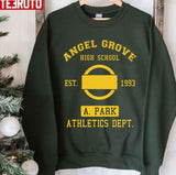 Green Zeo Team Angel Grove High School A Park Power Rangers Unisex T-Shirt