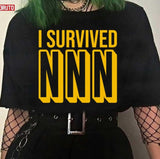 I Survived Nnn No Nut November Unisex T-Shirt