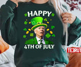 Happy 4th Of July Funny Joe Biden Unisex Sweatshirt