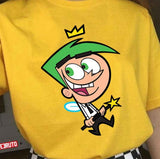 Green Hair Cosmo Graphic The Fairly Oddparents Unisex T-Shirt