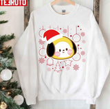 Bt21 Bts Santa Chimmy Jimin Lovers Merry Christmas Unisex Sweatshirt