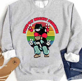 Girlfriend And Garcello Sunset Design Friday Night Funkin Unisex Sweatshirt