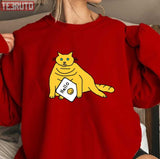 Fat Cat Says Hello Unisex T-Shirt