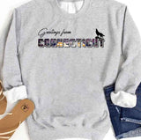 Greetings From Connecticut Unisex Sweatshirt