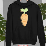 Cute Carrot Pattern Vegetable Unisex Sweatshirt