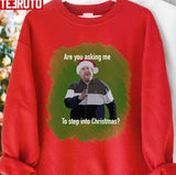 Gavin And Staceysmithy Step Into Christmas James Corden Unisex Sweatshirt