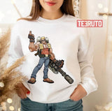Duke Nukem Giving The Finger Unisex Sweatshirt