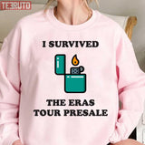 I Survived The Eras Tour Presale Unisex T-Shirt