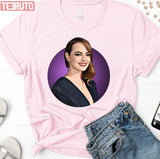 Emma Stone Digital Portrait Unisex Sweatshirt