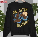 An Otter Delight Chibi Unisex Sweatshirt