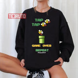 Flappy Bird Game Over Funny Unisex Sweatshirt
