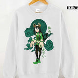 Green Design Tsuyu asui Waifu   boku no hero academia Unisex T-Shirt