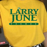Green Logo Larry June Yeehee Unisex T-shirt
