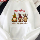 Hanging With My Gnomies Leopard Sublime Wild Unisex Sweatshirt