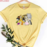 Group Of Cute Animals Say Hello Unisex T-Shirt