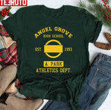 Green Zeo Team Angel Grove High School A Park Power Rangers Unisex T-Shirt