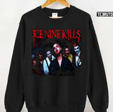 Ink Graphic Band Members Ice Nine Kills Unisex Sweatshirt
