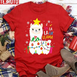 Cute Llama Fa La La Christmas Unisex Sweatshirt