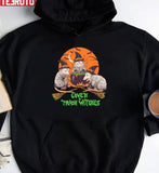 Coven Of Trash Witches Halloween Art Unisex Sweatshirt