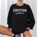 Groton Connecticut 1705 Typo Logo Unisex T-Shirt