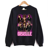 Giselle Of Aespa Pink Design Unisex Sweatshirt