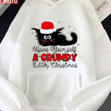 Have Yourself A Grumpy Litter Christmas Funny Christmas Cat Unisex Sweatshirt