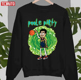 Green Slime Poole Party Jump Rick And Morty Unisex T-shirt