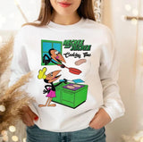 Cooking Time Heckle And Jeckle Unisex Sweatshirt