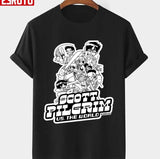 Comic Scott Pilgrim Black And White Characters Scott Pilgrim Vs. The World Unisex T-Shirt