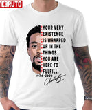 Chadwick Boseman Find Your Purpose Quote Unisex T-Shirt