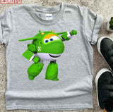 Green Autorobot Jet Super Wings Unisex T-Shirt