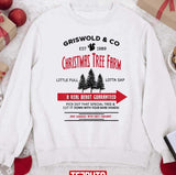 Griswold &amp; Co Christmas Tree Farm Est 1989 Sweatshirt