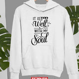 It Is Well With My Soul Aesthetic Art Unisex Sweatshirt