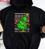 Dabbing Tree Christmas 2023 Unisex Sweatshirt