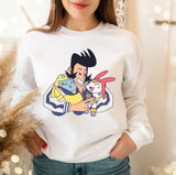 Dandy Guys In Space Unisex Sweatshirt