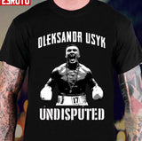 17 Oleksandr Usyk Undisputed Black And White Unisex T-shirt